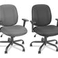 BIG AND TALL FABRIC OFFICE CHAIR, H-3643GR