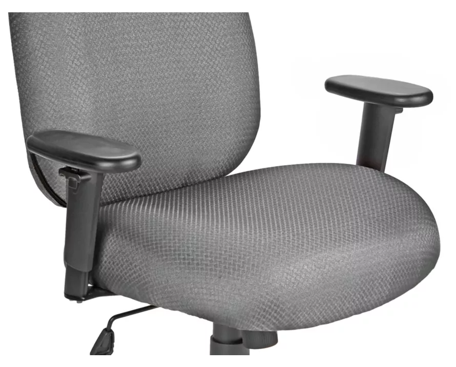 BIG AND TALL FABRIC OFFICE CHAIR, H-3643GR