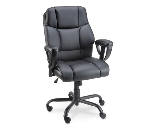 BIG AND TALL LEATHER CHAIR, H-5522