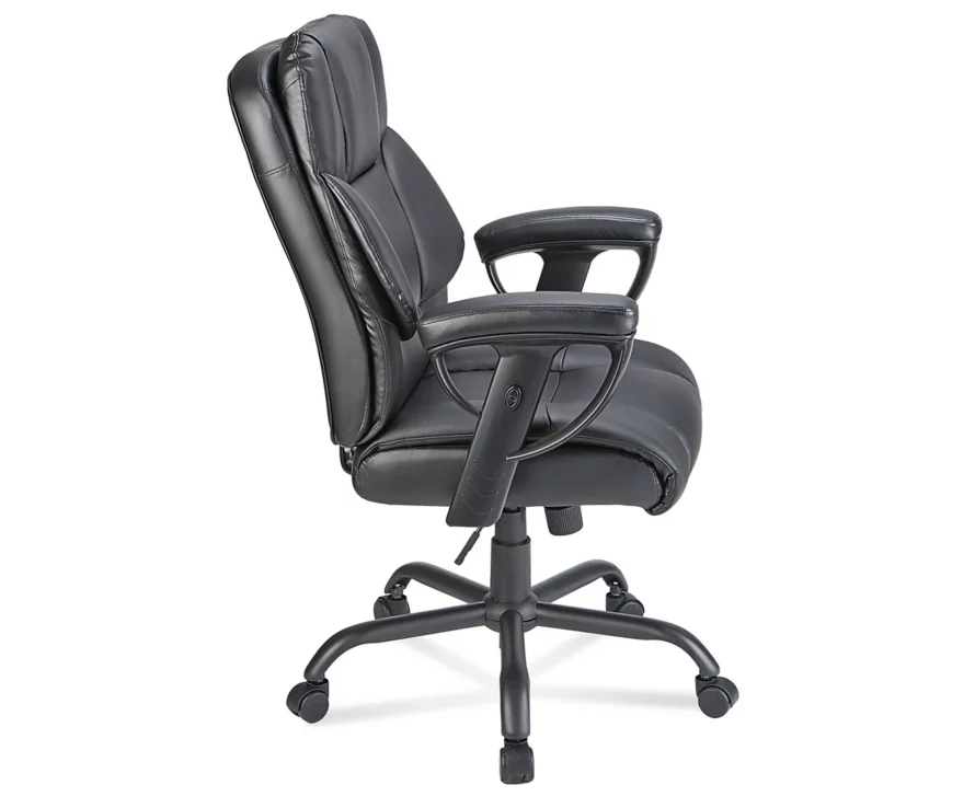 BIG AND TALL LEATHER CHAIR, H-5522