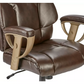 BIG AND TALL LEATHER CHAIR, H-5522