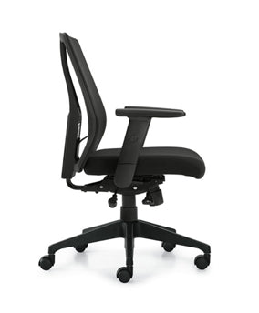 Contemporary Mesh Back Synchro-Tilt Task Chair, H-7053