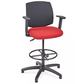 Heavy-Duty Fabric Office Stool, H-7589