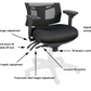 Ergo Mesh Back Chair, H-7690